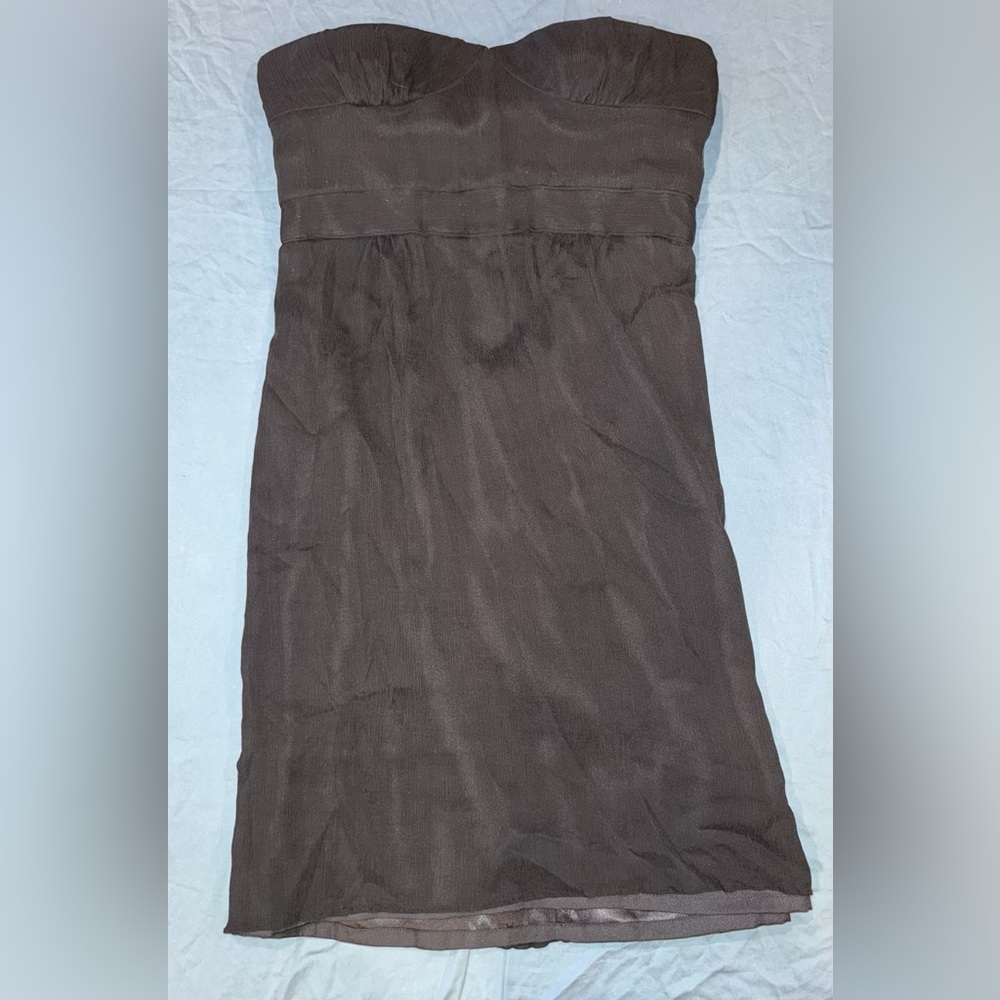 J. Crew Strapless Black Dress Black Short Strapless Dress